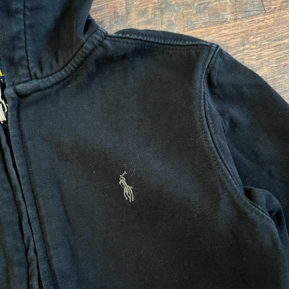 Polo by Ralph Lauren Navy Hoodie for Kids - Picture 3 of 6